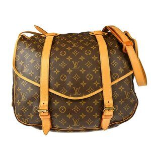 Louis Vuitton Monogram Saumur 43 Messenger Bag M42252 SL0970 XX40509